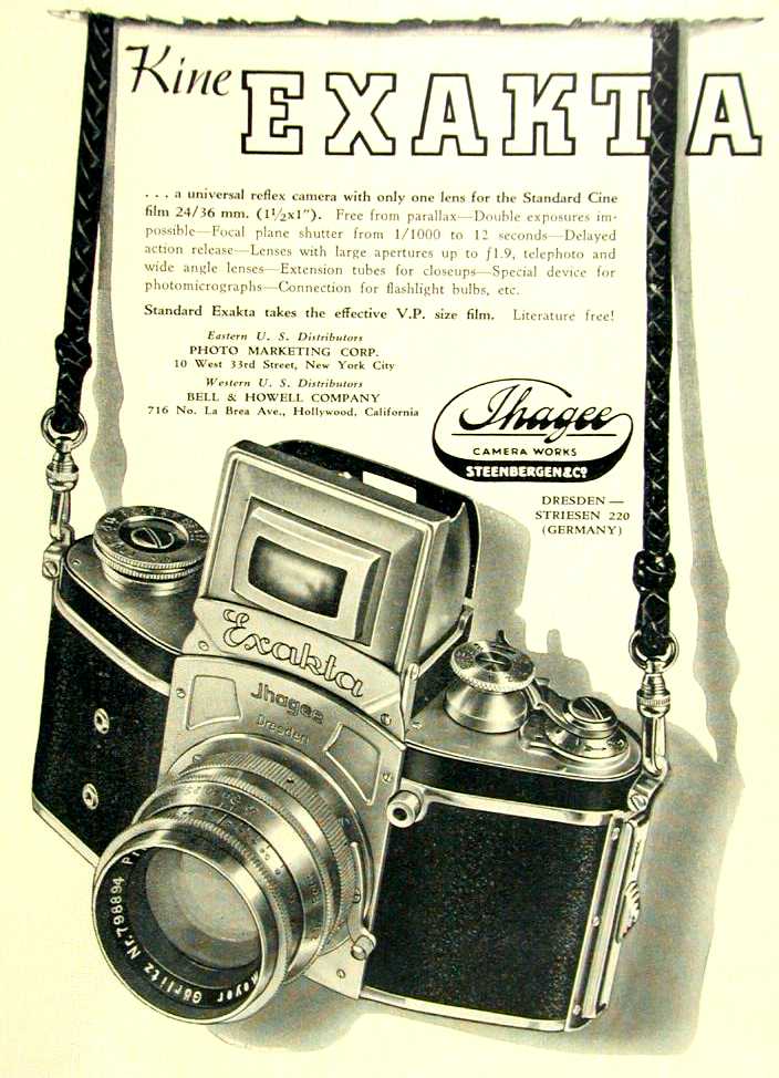 Kine Exakta - Universal Reflex Camera