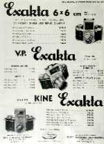 Exakta Cameras