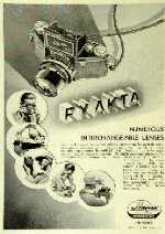 Exakta - Numerous Interchangeable Lenses