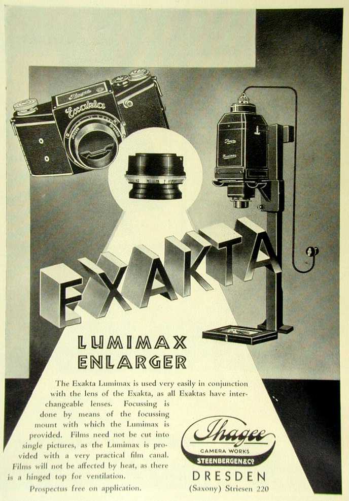 Exakta - Lumimax Enlarger