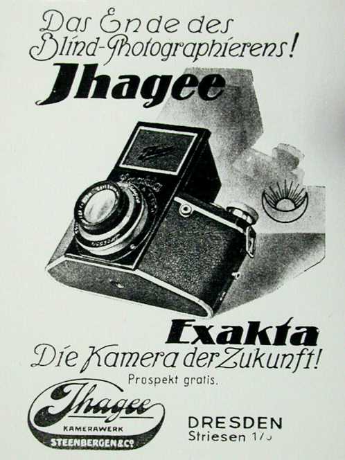 The End of Blind Photography - Ihagee Exakta